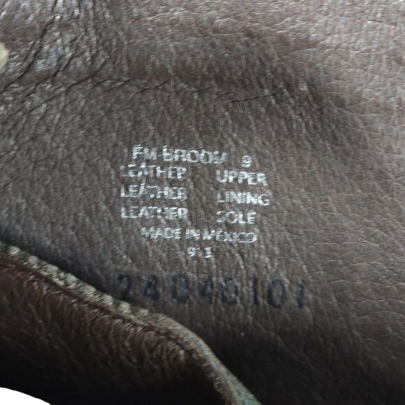 Freebird By Steven Men's BROOM Bradford US9 Brown Leather Distress Combat Boots - Picture 12 of 12